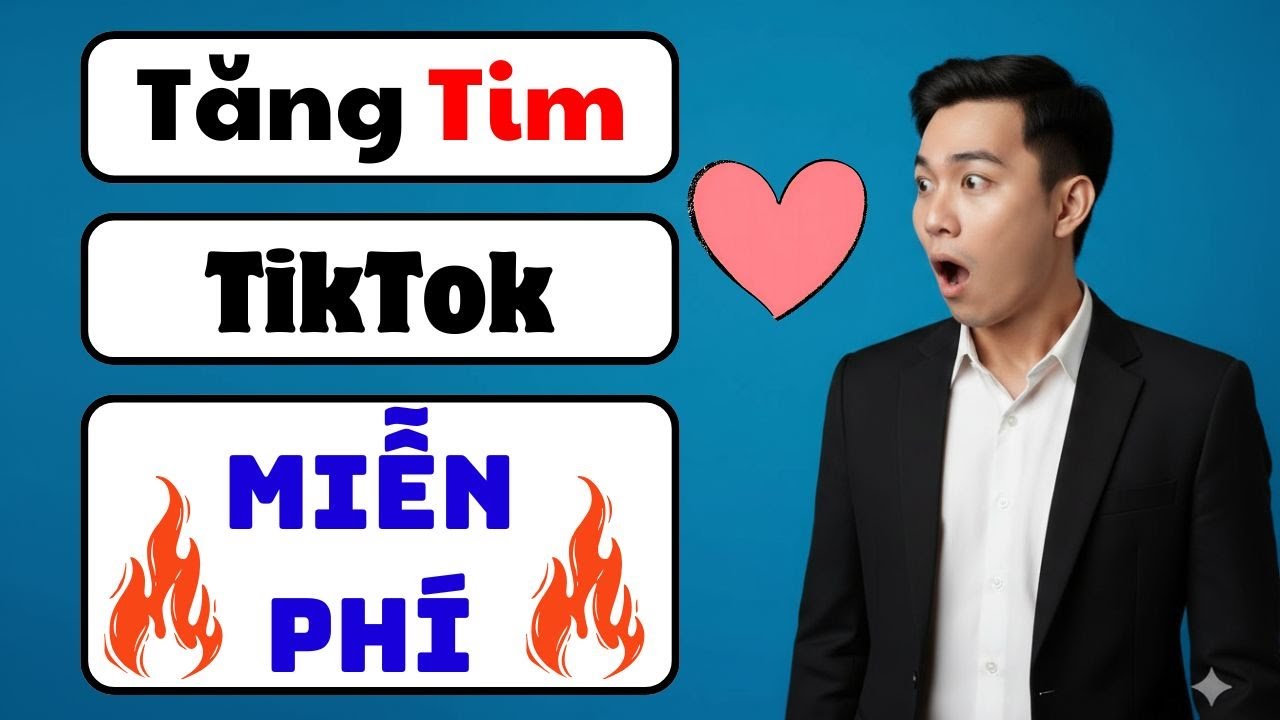 cách tăng tim tiktok miễn phí NĂM 2026 - YouTube
