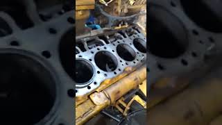 inspect for worn out liners (CAT) engine