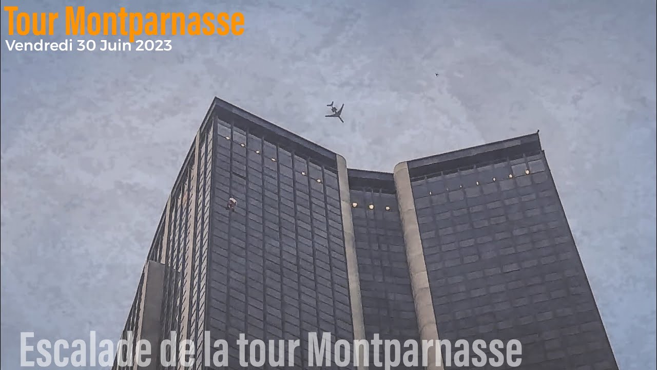 escalade tour montparnasse aujourd'hui