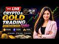 TRADE WITH NEHA Live Gold & Bitcoin & Ethereum Chart Analysis