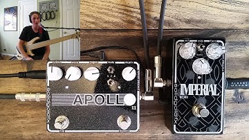 SolidGoldFX Imperial Fuzz and Apollo II Phaser Bass Demo