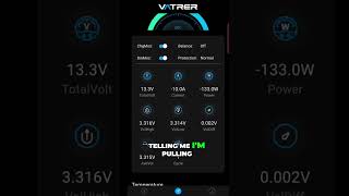 RV/Boat App Shows Battery Stats: Charge, Discharge, & More! #shorts screenshot 2