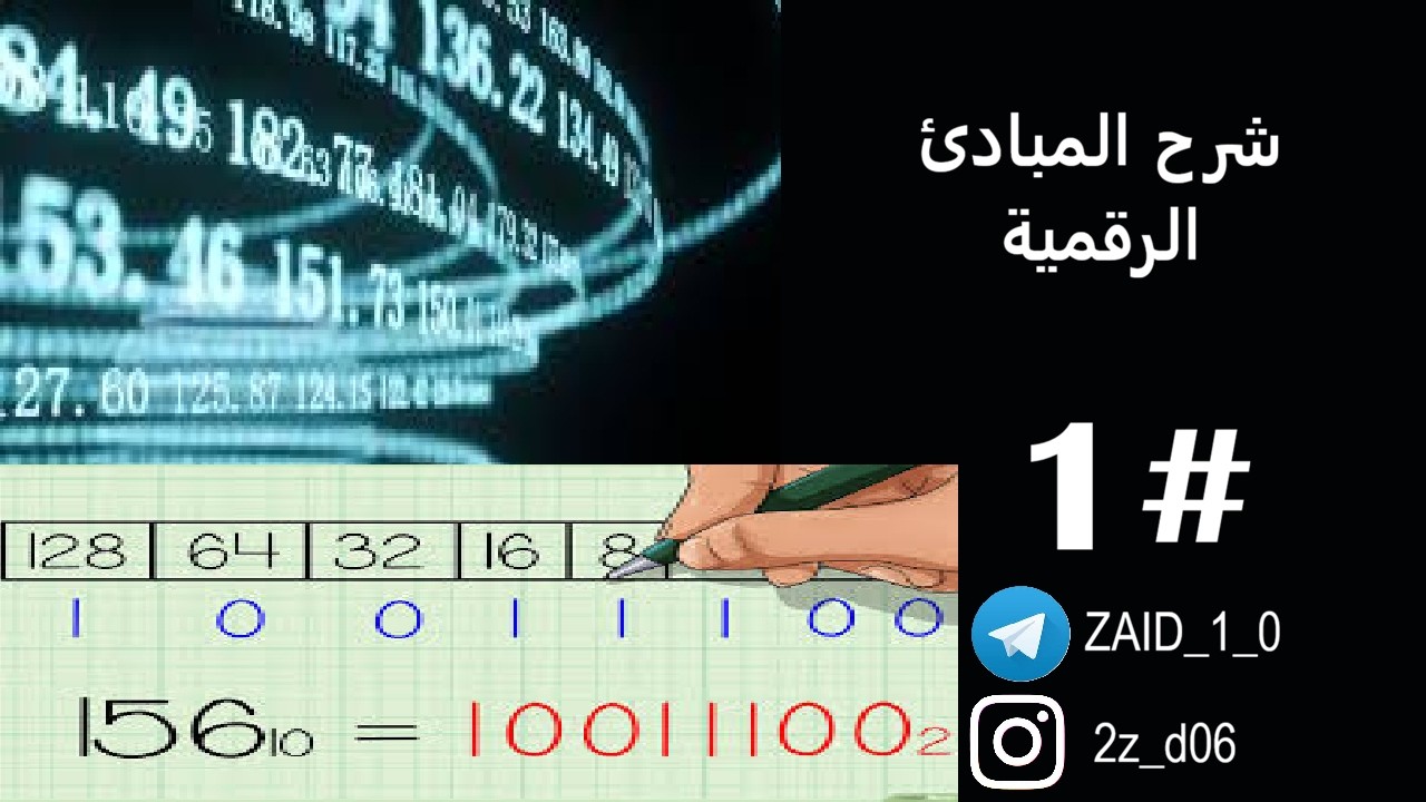 شرح المبادئ الرقمية المحاضره الاولى #1