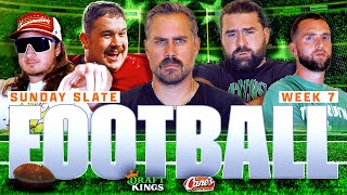 Big Cat and Co Sweat Out the Week 7 Sunday Slate  | Barstool Gambling Cave