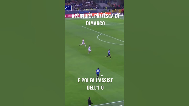 Apertura PAZZESCA di Di Marco in INTER BARCELLONA 1-0