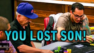 Veteran Poker Player Teaches This Young Guy A Lesson!