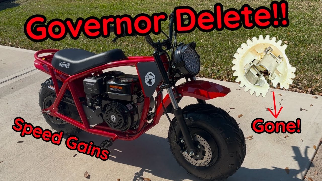 Coleman B200 Governor Removal, Massive Speed Gains From a FREE Mod