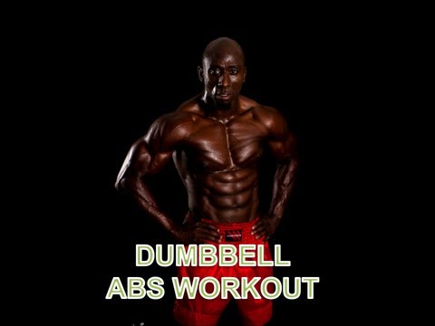 DUMBBELL ABS WORKOUT - YouTube