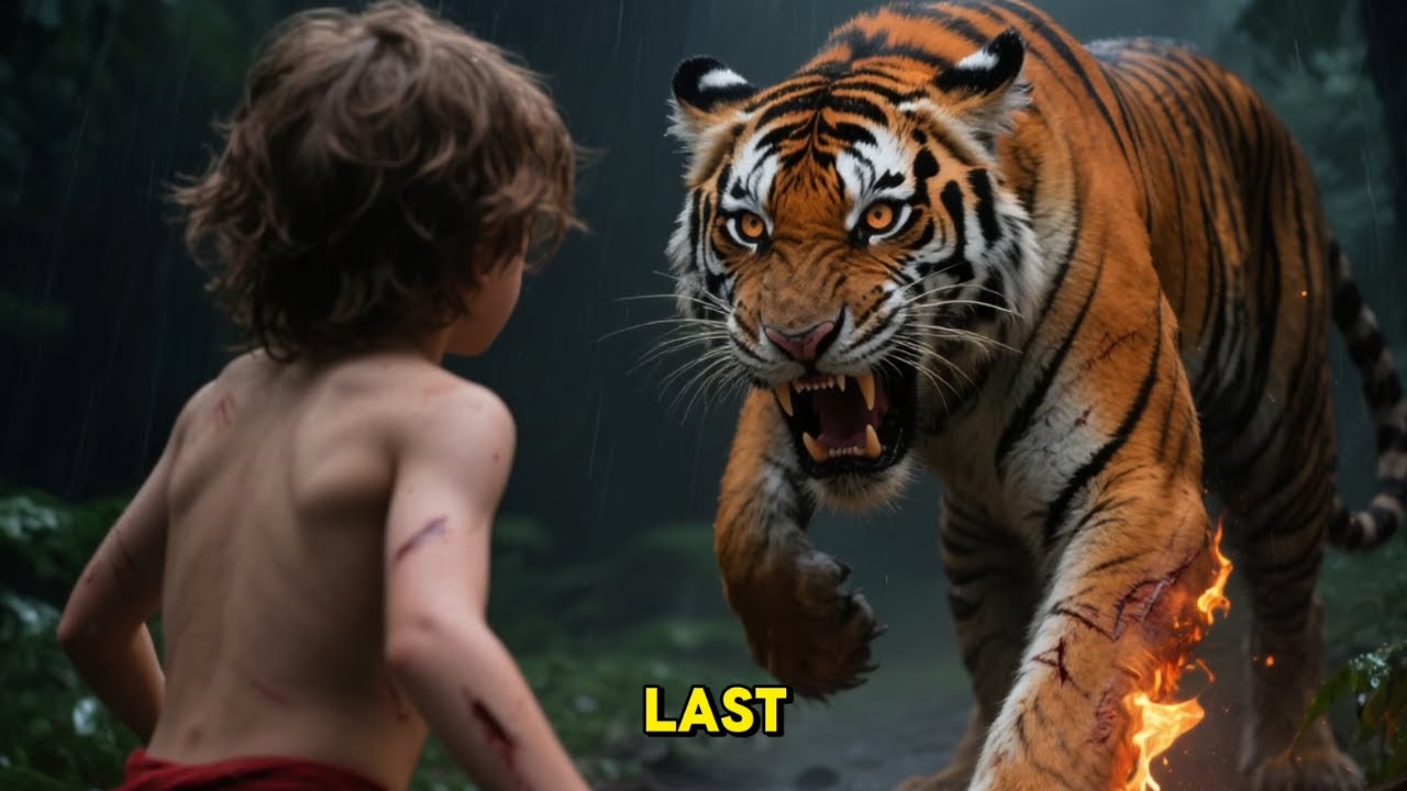 The Jungle Book Mowgli and The Tiger 4K Bedtime Stories for Kids in English 