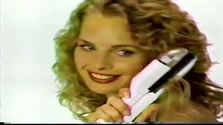 1997 Conair hair straightener commercial