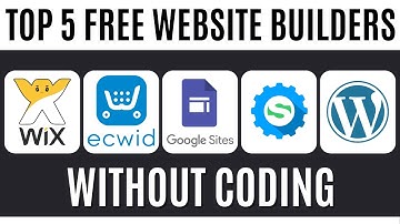 Top 5 FREE Website Builders in 2022 (No Coding)