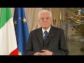 Mattarella nel suo discorso di fine anno: &quot;E&#39; il voto libero che decide, non i sondaggi sui social&quot;