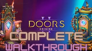 Doors: Origins - Complete Walkthrough | #gameplay  #walkthrough #guide by Geopbyte Gaming 131 views 2 months ago 56 minutes