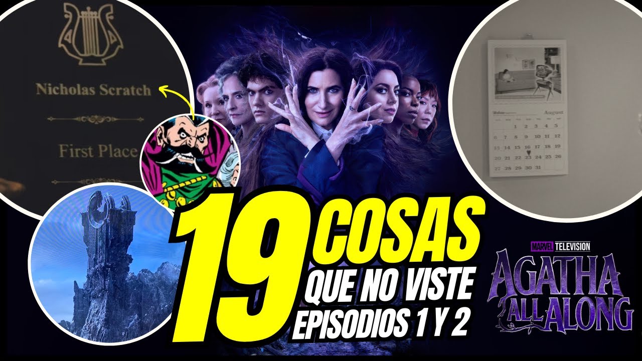 19 Cosas que no viste en Agatha En Todas Partes - Episodios 1 y 2 - YouTube