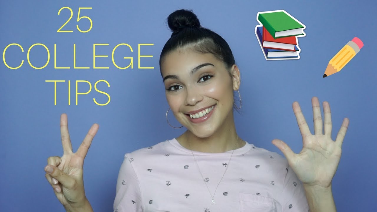 25 TIPS TO SURVIVE COLLEGE! | AMANDA LESSA