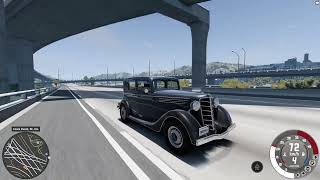 POV DRIVE BRUCKELL NINE 1942 | BEAMNG DRIVE LOGITECH G923