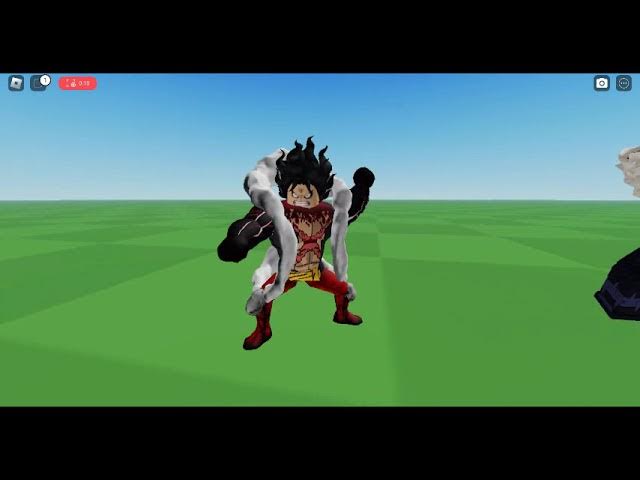 How to make Luffy Gear 5 (Sun God - Nika) in Roblox