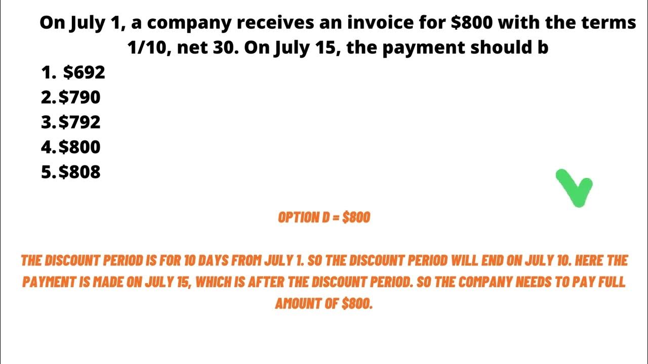 on-july-1-a-company-receives-an-invoice-for-800-with-the-terms-1-10