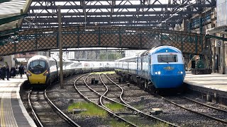 Jacobite Black 5 and the Blue Pullman Around Carlisle with a few other trains 25 26 April 24