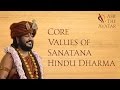 Core values of sanatana dharma conflict free life with understanding jeeva jagat and ishwara