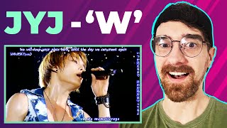 Three AND a crowd!! Composer Reacts to JYJ - W (Live at A-Nation)