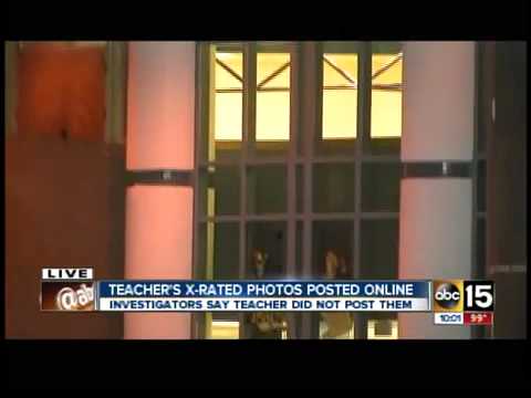 Teacher on leave after nude photos found - YouTube