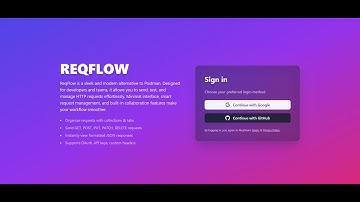 ReqFlow Preview: Modern API Tester & Next-Gen Automation | In Development