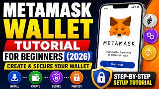 How To Create A MetaMask Wallet (2026 Beginner Guide) 🔥 Safe Setup Tutorial