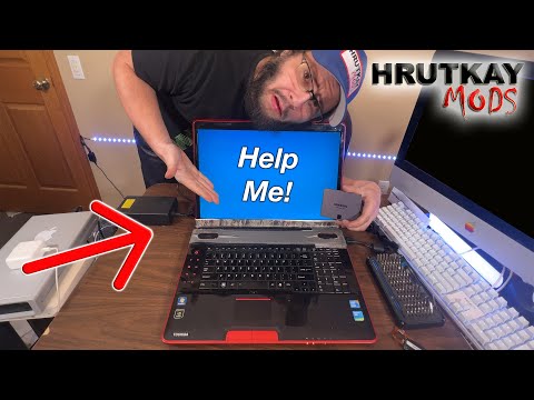 Saving My 15 Yr Old Qosmio X505 Laptop