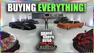 I Spent $15,000,000 on The *NEW* Criminal Enterprise DLC! | GTA Online Spending Spree