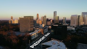 Motion Graphic Sample with Drone Video