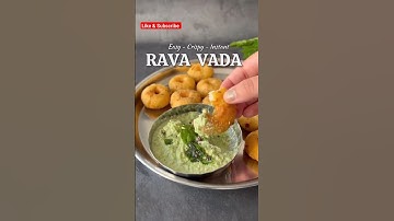 Instant Rava Vada😋👌#food#recipe #shorts #ravavada
