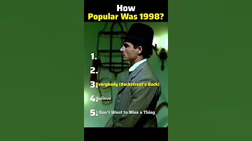 Top 5 Hits Of 1998 90sMusic PopClassics 