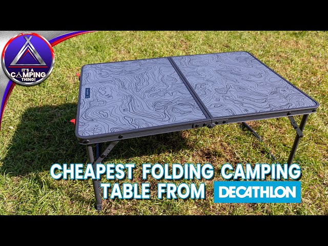 Camping Foldable Low Table MH100 Grey