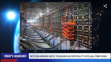 Bitcoin Mining Gets Tougher As Difficulty Hits All-time High - What