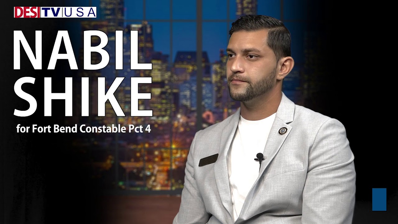  Nabil Shike for Fort Bend Constable Pct 4, Short Interview YouTube