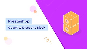 Prestashop Quantity Discount Block