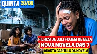 POR VOCÊ CAPÍTULO de hoje - QUINTA 20/08 - Resumo Completo Nova Novela das 7 assistir ao vivo GLOBO