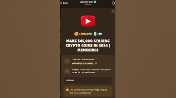 Memefi | make $45,000 Staking Crypto coins in 2024 | code #memefi #memeficoin #memefisecretcode