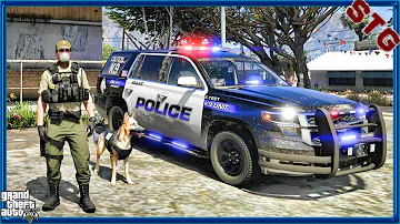GTA 5 Sheriff Monday K9 Patrol| GTA 5 Mod