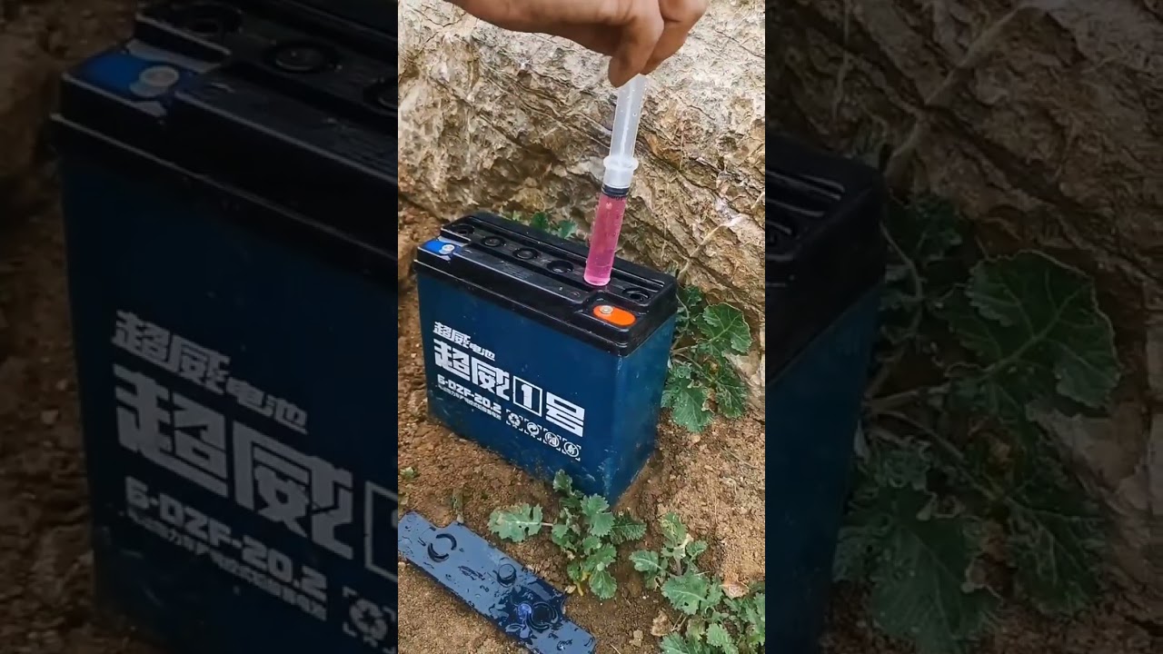 Lead acid repair fluid distilled water Recovery Battery  Part120 