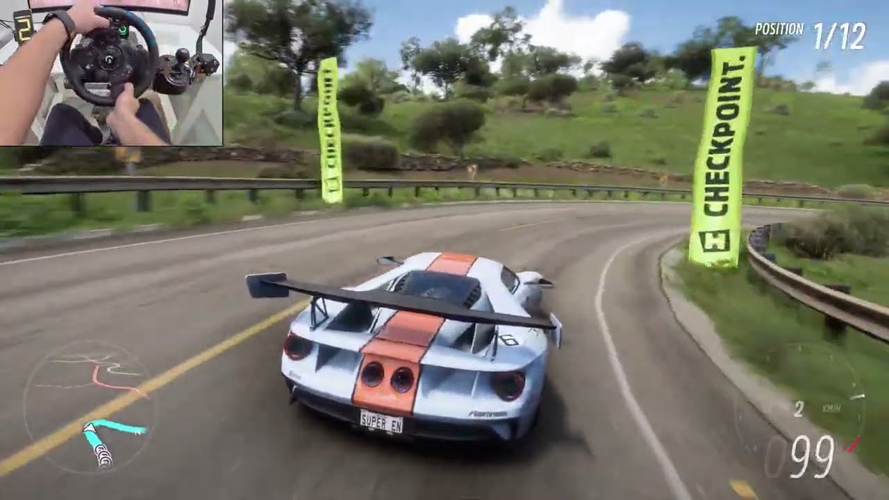 Ford GT VS Supercars - Forza Horizon 5 | Logitech G923 Steering Wheel