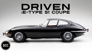 JAGUAR E-TYPE Series 1 3.8 Coupé 1964 - E Type test drive in top gear - XK-E engine sound | SCC TV