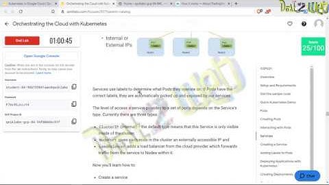 Orchestrating the Google Cloud with Kubernetes Hands-on Practice on QwikLabs | NPTL | Coursera | GCP