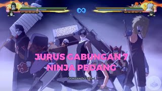JEDAG JEDUG NARUTO 🔥 JURUS GABUNGAN 7 NINJA PEDANG 🥀 NARUTO ULTIMATE NINJA STORM 4