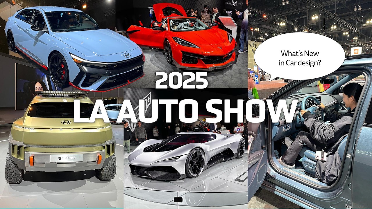 The Future of Car Color? LA Auto Show 2025 Review 컬러 디자이너 리뷰