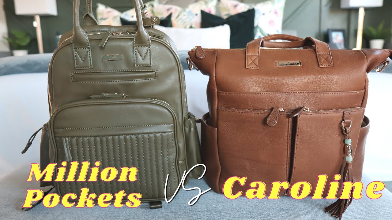 Packing for a Newborn  Ju-Ju-Be Million Pockets Backpack in Taupe 