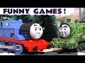 Funny Games with Thomas and Friends Toy Trains | Kids stories with Tom Moss and Paw Patrol  TT4U