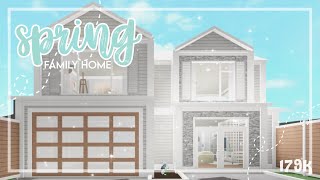 Spring Family Home 179k || Bloxburg House Tour || Azuria