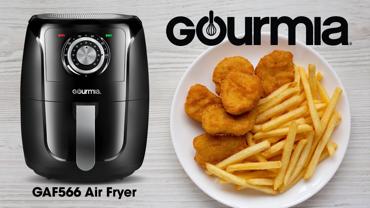 Air Fryers, Gourmia GAF536 5-Quart Digital Air Fryer - No Oil Healthy  Frying - 9 One-Touch Cooking Functions - Guided Cooking Prompts - Easy  Clean-Up - Recipe Book Included